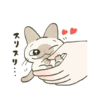 もちっとシャム猫（個別スタンプ：8）