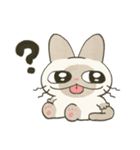 もちっとシャム猫（個別スタンプ：22）
