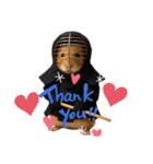 ハムさん剣道はじめました（個別スタンプ：8）