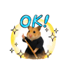 ハムさん剣道はじめました（個別スタンプ：17）