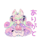 ゆめかわガールの冬♡ふんわり（個別スタンプ：3）