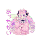 ゆめかわガールの冬♡ふんわり（個別スタンプ：6）