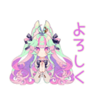 ゆめかわガールの冬♡ふんわり（個別スタンプ：14）