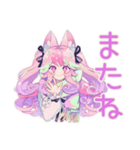 ゆめかわガールの冬♡ふんわり（個別スタンプ：15）