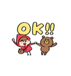 Mini ズキンちゃん（個別スタンプ：2）