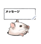 ファンシーラットのメッセージスタンプ2（個別スタンプ：22）