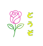 レトロネオン風で送りたい（個別スタンプ：8）