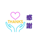 レトロネオン風で送りたい（個別スタンプ：14）