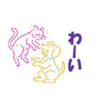 レトロネオン風で送りたい（個別スタンプ：35）