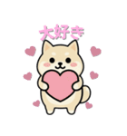 いつも一緒のまるしばフレンズ（個別スタンプ：22）