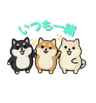 いつも一緒のまるしばフレンズ（個別スタンプ：26）