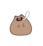 毎日ふくよかなたぬき 2（個別スタンプ：1）