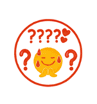 ポンとハンコ風♡毎日使えるスマイル（個別スタンプ：20）