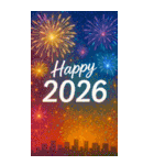 幻彩祭り.40枚のポップコーン級跨節グリー（個別スタンプ：23）