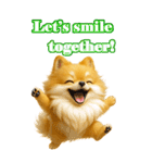 ポメちゃんの癒まくりスタンプ♡（個別スタンプ：8）