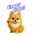 ポメちゃんの癒まくりスタンプ♡（個別スタンプ：10）