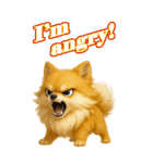 ポメちゃんの癒まくりスタンプ♡（個別スタンプ：11）