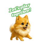 ポメちゃんの癒まくりスタンプ♡（個別スタンプ：18）