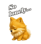 ポメちゃんの癒まくりスタンプ♡（個別スタンプ：19）