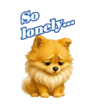 ポメちゃんの癒まくりスタンプ♡（個別スタンプ：20）