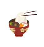 【毎年使える】年末年始♡ご予定は？(再販)（個別スタンプ：18）