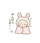 冬うさぎの毎日スタンプ・挨拶＆年賀状（個別スタンプ：24）