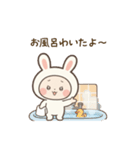 冬うさぎの毎日スタンプ・挨拶＆年賀状（個別スタンプ：25）