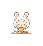 冬うさぎの毎日スタンプ・挨拶＆年賀状（個別スタンプ：28）