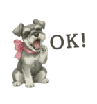 シュナウザー好きな人のための日常スタンプ（個別スタンプ：14）