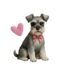 シュナウザー好きな人のための日常スタンプ（個別スタンプ：16）