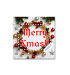 書き込める♥メリークリスマス♡フレーム（個別スタンプ：11）