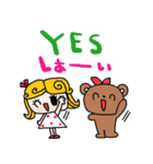 (nenerin日常会話スタンプ019英語気遣い)（個別スタンプ：9）