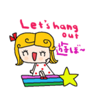 (nenerin日常会話スタンプ019英語気遣い)（個別スタンプ：24）