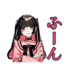 地雷系女子の冬♡ぴえん気分（個別スタンプ：39）