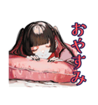 地雷系女子の冬♡ぴえん気分（個別スタンプ：40）