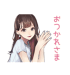 ご褒美つき★ガーリー女子の毎日（個別スタンプ：2）