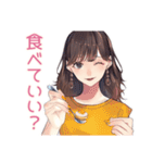 ご褒美つき★ガーリー女子の毎日（個別スタンプ：25）