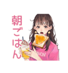 ご褒美つき★ガーリー女子の毎日（個別スタンプ：27）