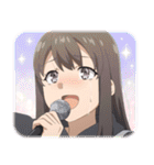 『青ブタ』サンタクロース（個別スタンプ：32）