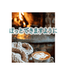 背景が動く♡うさぎカフェ♡ありがとう（個別スタンプ：16）