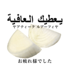 国産玉ねぎ【アラビア語】2（個別スタンプ：12）
