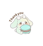 メロうさちゃんの日常会話（個別スタンプ：8）