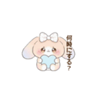 メロうさちゃんの日常会話（個別スタンプ：18）