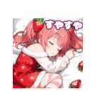 ベリースイートな苺姫日常スタンプ4（個別スタンプ：6）