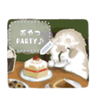 うさのメッセージスタンプ3（個別スタンプ：12）