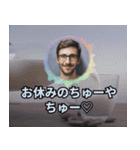 ショート動画の人々：静止画スタンプ（個別スタンプ：18）