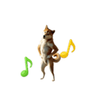 動く ふつつかな犬（個別スタンプ：9）