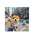 柴犬の新日常10（個別スタンプ：18）