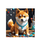 柴犬の新日常10（個別スタンプ：34）