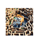 柴犬の新日常10（個別スタンプ：35）